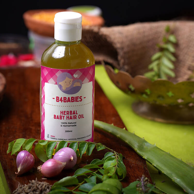 HERBAL BABY HAIR OIL 