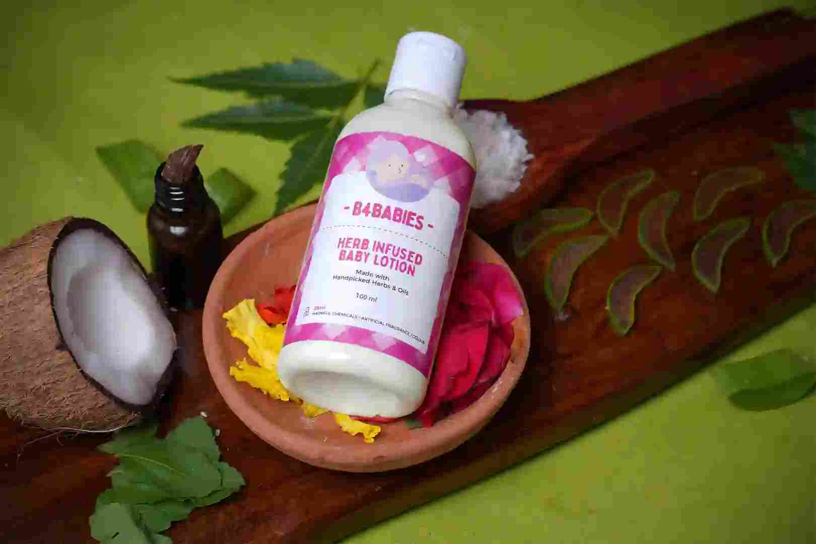 HERB INFUSED BABY LOTION 