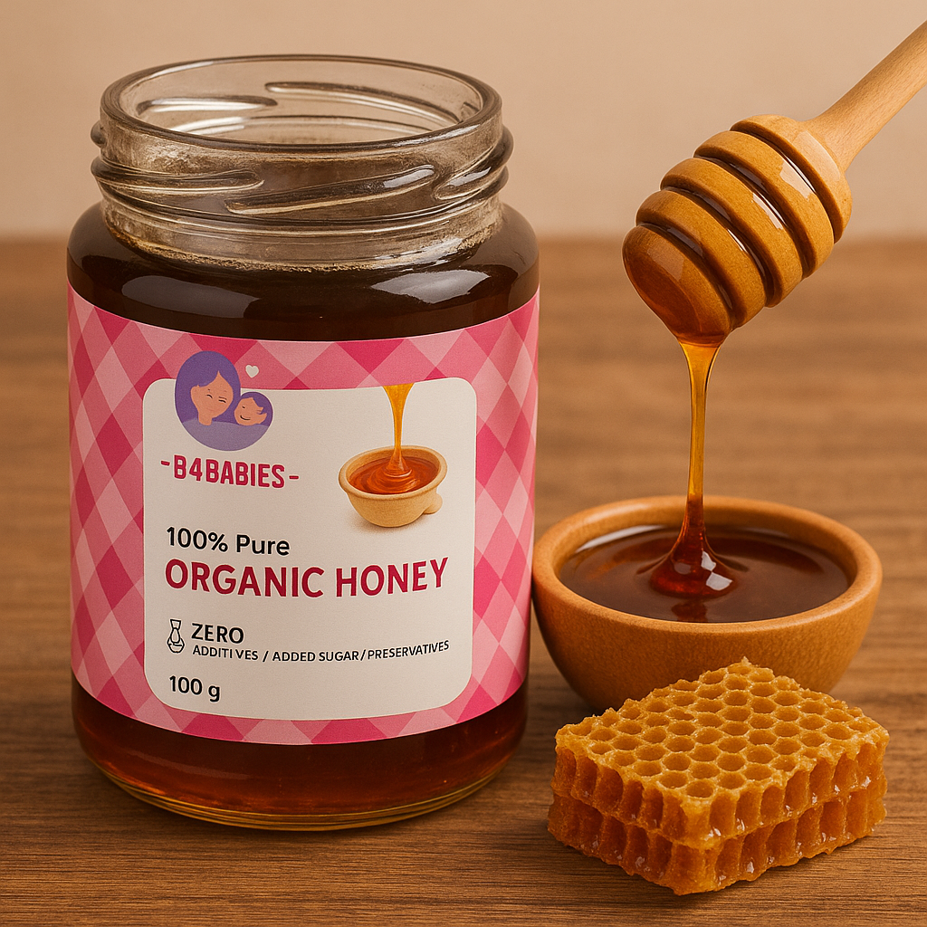 100% PURE ORGANIC HONEY